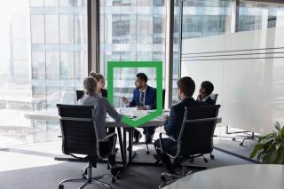 meeting in office 