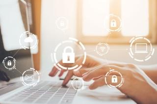 Cyber Security laptop