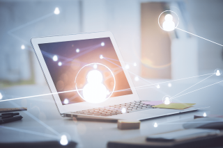 Laptop cyber networking