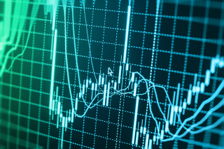 Stock market graph
