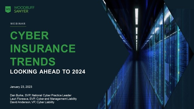 Cyber Looking Ahead to 2024 Webinar Cover