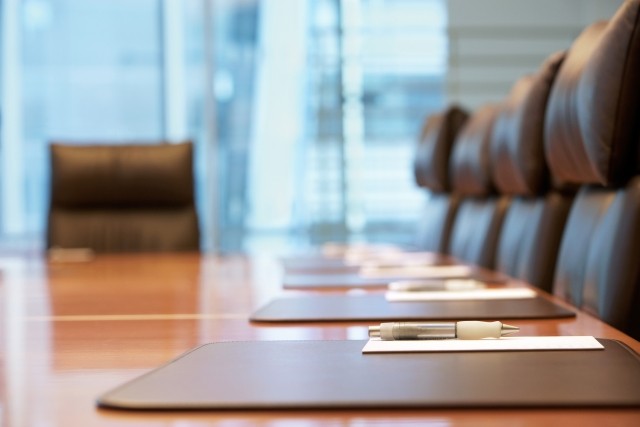 empty boardroom