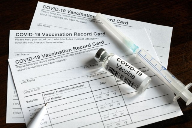 COVID-19 Vaccination Card and Mandate